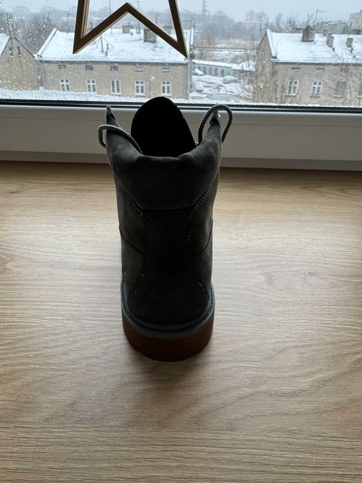 Timberland Premium 6 In Waterproof Boot Black Nubuck r 39  – Dwa Lewe