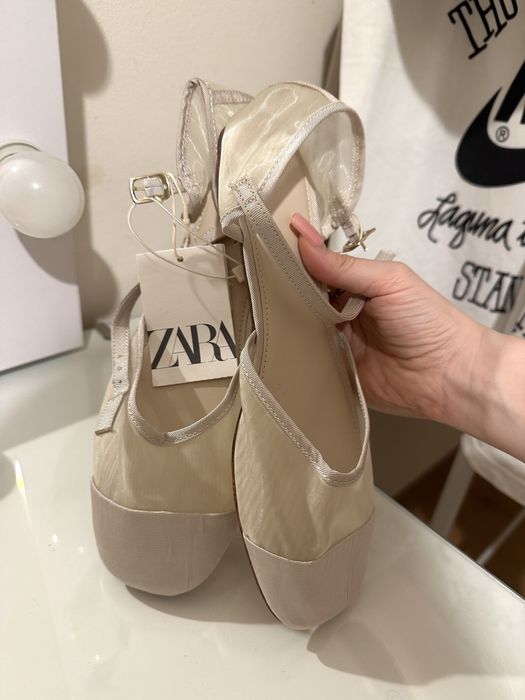 buty baletki zara rozmiar 37