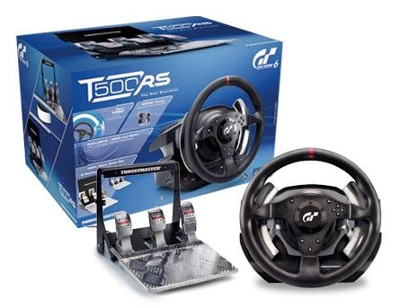Thrustmaster T500RS + TH8A Shifter – Conjunto Completo