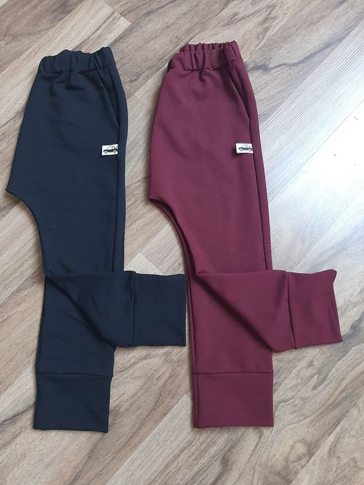 2 x spodnie dresowe baggy rozm 110