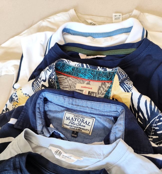 Lote de 6 T-Shirts para Rapaz (6-7 anos)