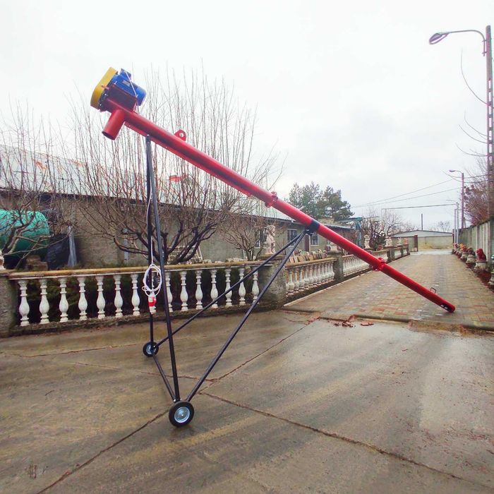 Шнековий завантажувач,погрузчик зерна,протруювач,підборщик.Ø219