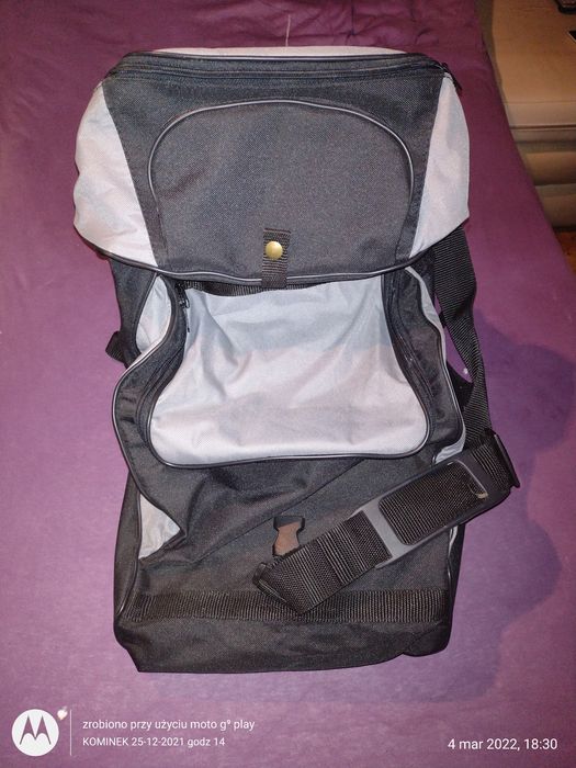 plecak na buty narciarskie + saszetka +średnia saszeta