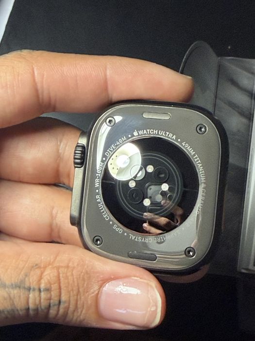 Apple Watch Ultra 3 Titânio Preto Cellular | Estado Novo + Fatura + 2 Anos Garantia