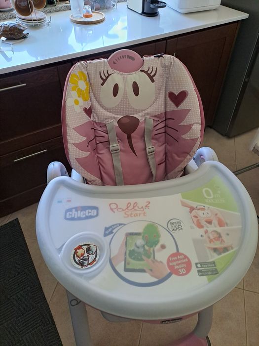 Chicco Cadeira Polly Start Miss Pink