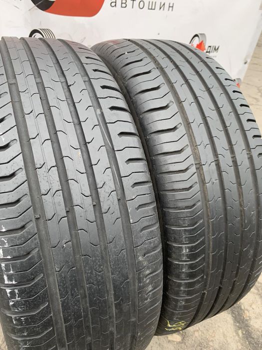 Шини 215/55 R17 пара Continental  літо 6,6мм