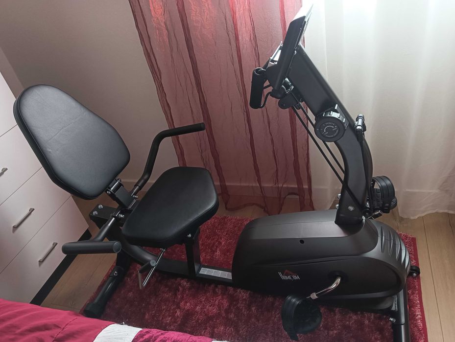 Bicicleta ergométrica homcom