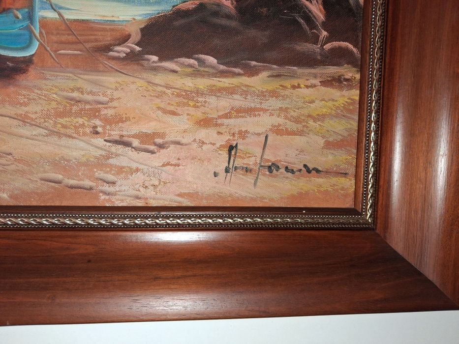 Conjunto de quadros pintura