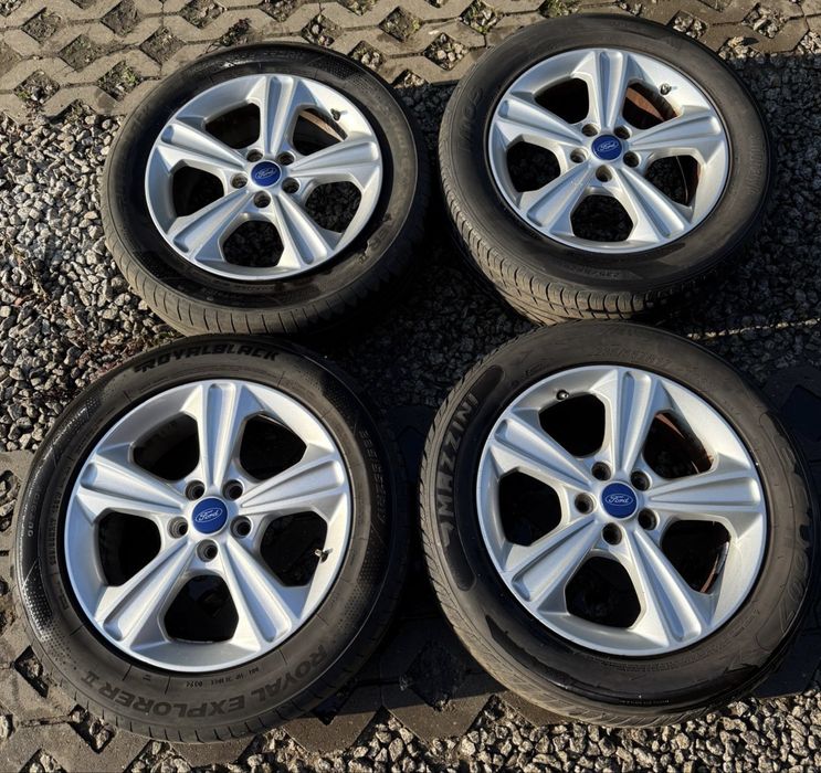 Alufelgi Ford 5x108 opony letnie 235/55/17" Kuga Mondeo Fusion Edge Smax Cmax Bmax Focus Volvo Jaguar Renault