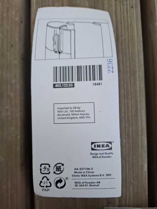 Gancho para cortinado Riktig ikea