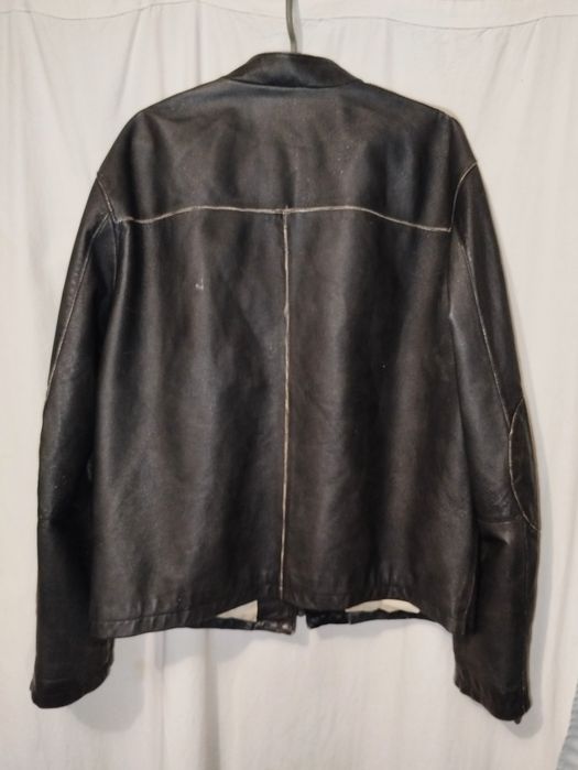 Куртка кожаная мужская River Island р. L-XL