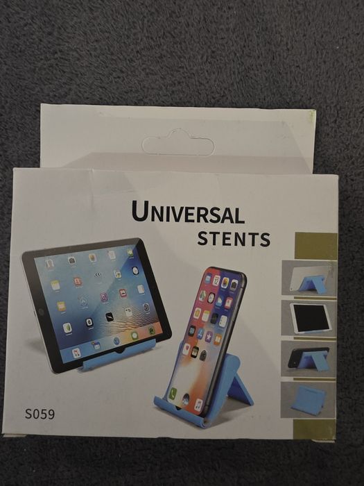 Stojak na tablet lub telefon niebieski