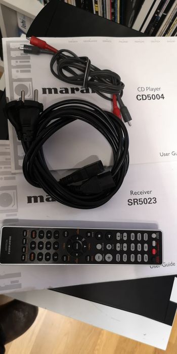 Zestaw wzmacniacz i odtwarzacz CD Marantz  SR5023  CD5004 z pilotem