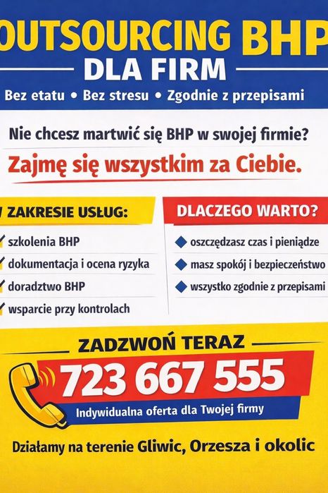 Uslugi BHP dla firm