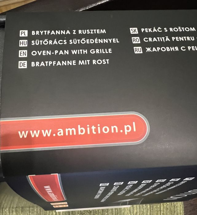 Brytwanka z rusztem Largo Ambition