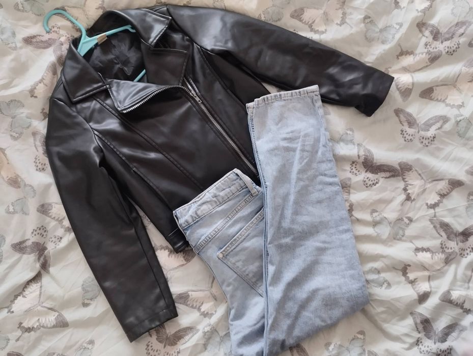 Spodnie jeans HM rozm 140