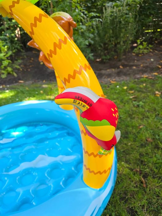 Basen z daszkiem INTEX niemowlęcy + mata wodna