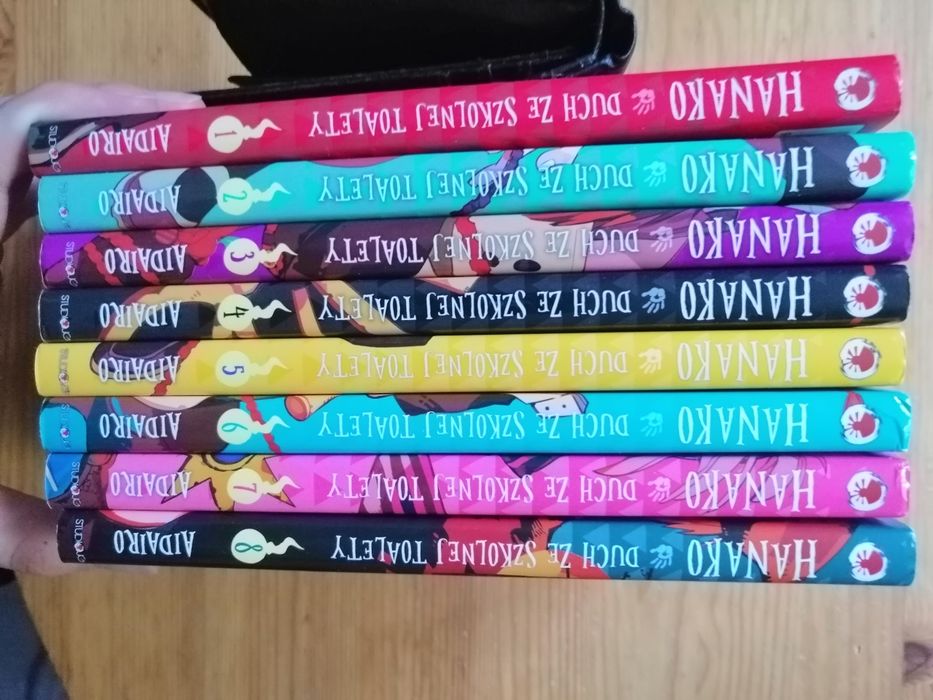 Hanako tom 1-8 prawie nie używane