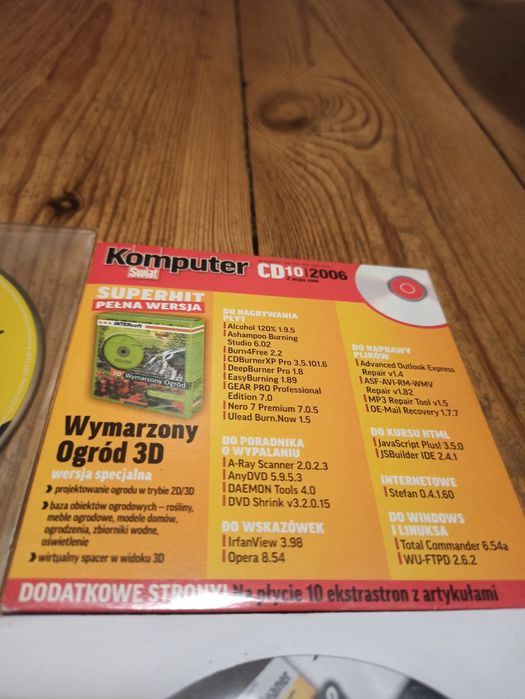 PCD z czasopism Enter, PC Format, Komputer Świat