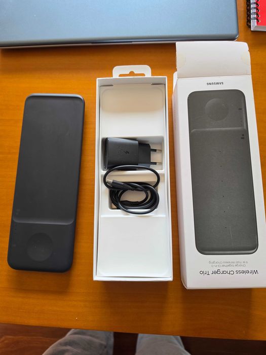 Carregador Wireless Trio SAMSUNG Preto usado