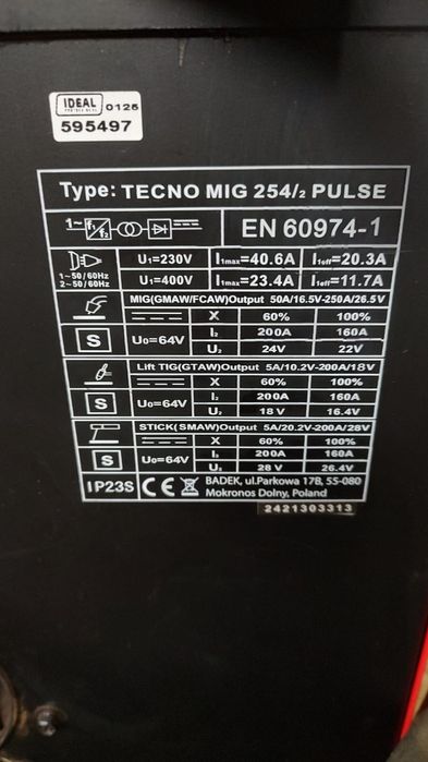 Migomat Tecno Miig 254