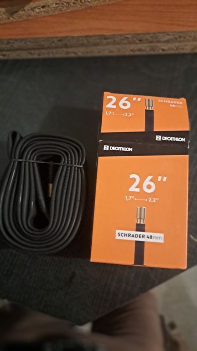 Dętka 26" cali 1.7-2.2 Decathlon auto / schrader