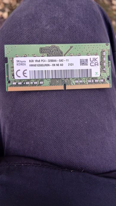 срочно!Оперативна пам'ять SK hynix 8 GB SO-DIMM DDR4 3200