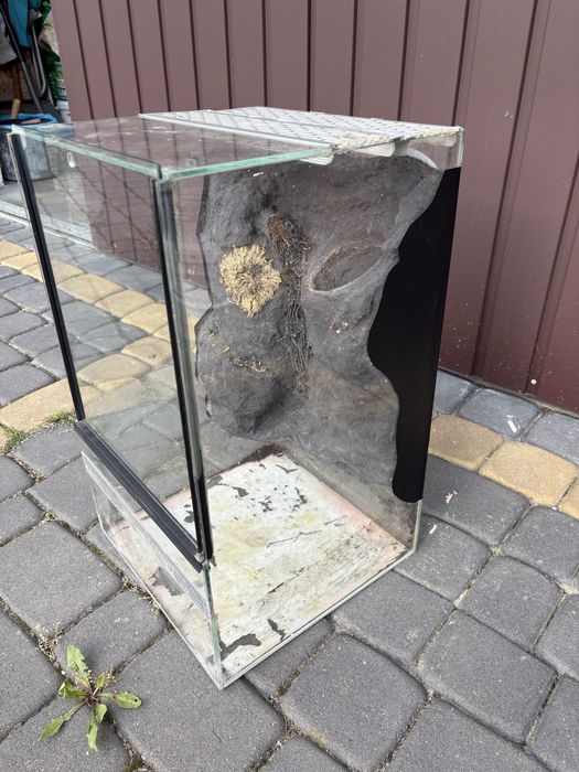 Terrarium dla gada 50x30x30 z siatką