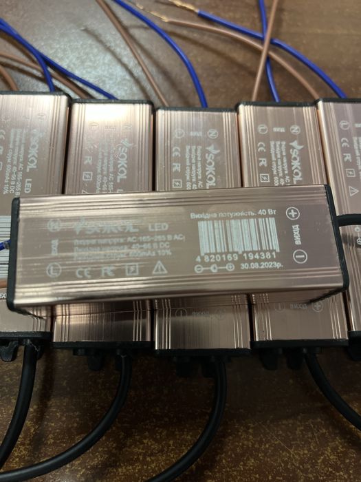 Led драйвер 40 В