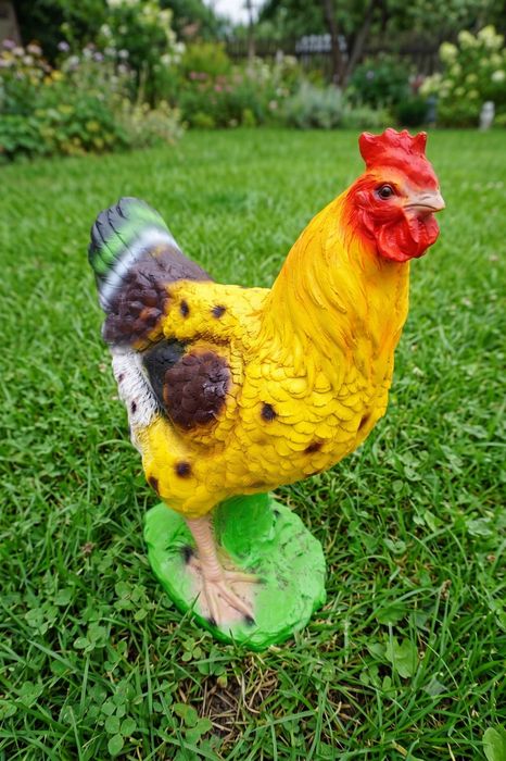 Figura Ogrodowy Kura