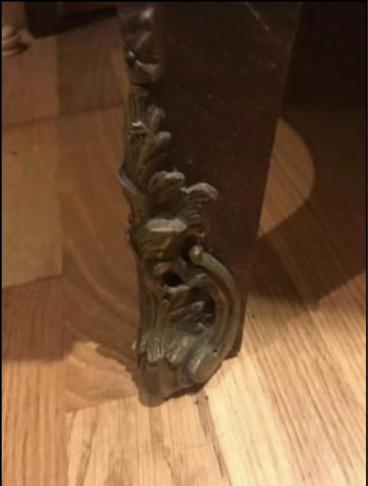 Roupeiro classico de 3 portas em  madeira macica  pau santo