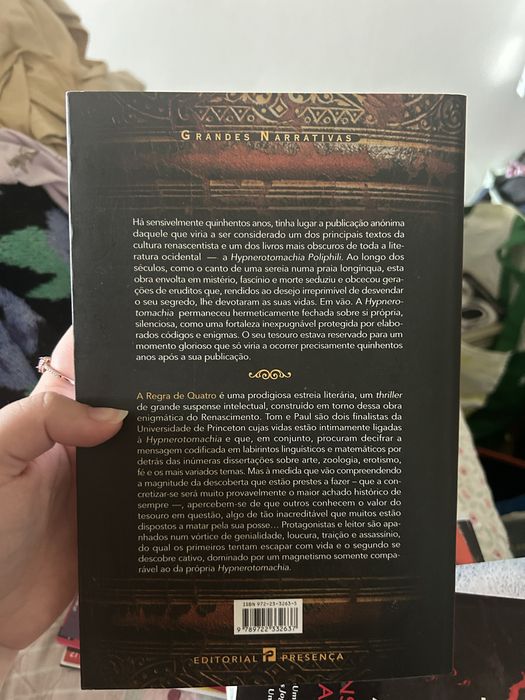 Peadar O’Guilin: The Call - The Call A Invasão; Ian Caldwell e Dustin Thomason: A Regra de Quatro; Christopher Paolini: Eldest