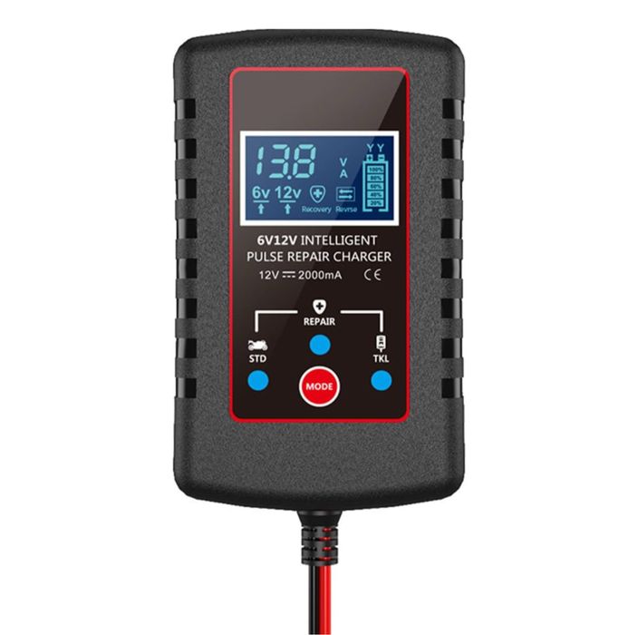 POFET Inteligentna ładowarka akumulatora/prostownik 6/12V