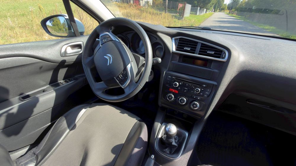 Citroën C4 Citroen C4 biały diesel 2014r