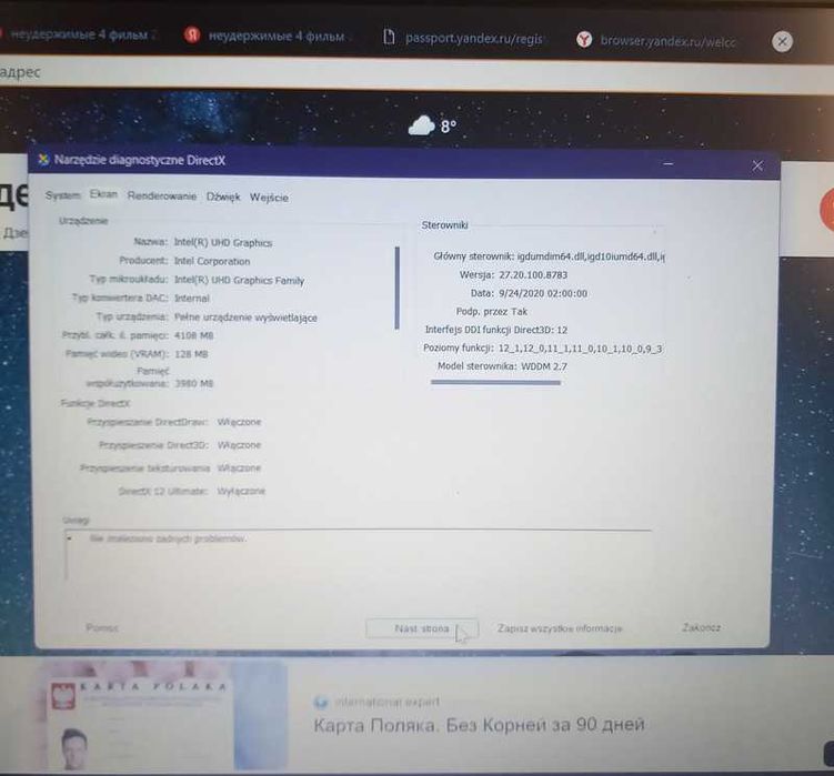 Laptop Lenovo IdeaPad  " Intel Core i5 8 GB / 256 GB