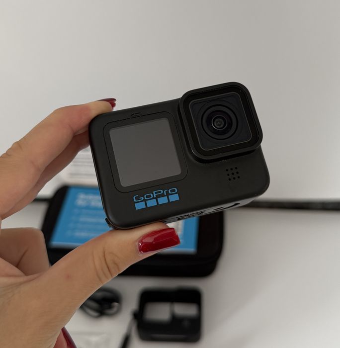 GoPro 10 Black екшн відео камера + комплект аксесуарів батареї Enduro 5.3K HyperSmooth 4.0