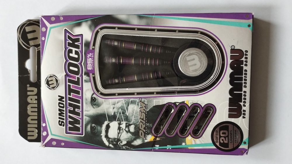 Lotki dart soft Winmau  Simon Whitlock PRO Series 20g 85%