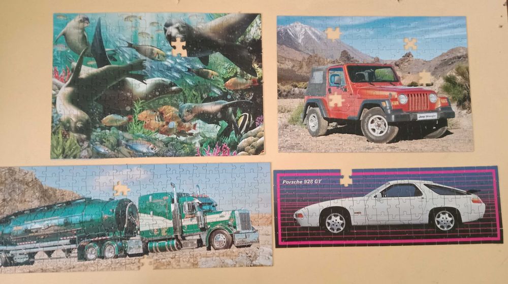 Паззлы пазли різні