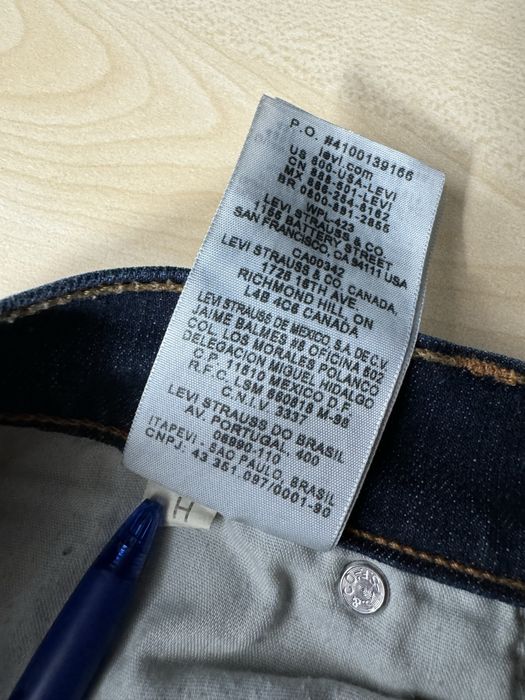 Levi’s curvy cut 528 jeansy spodnie jeansowe dżinsy