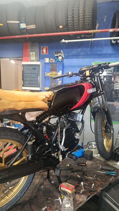 Motorizada Yamaha Rd50 e Sachs V5