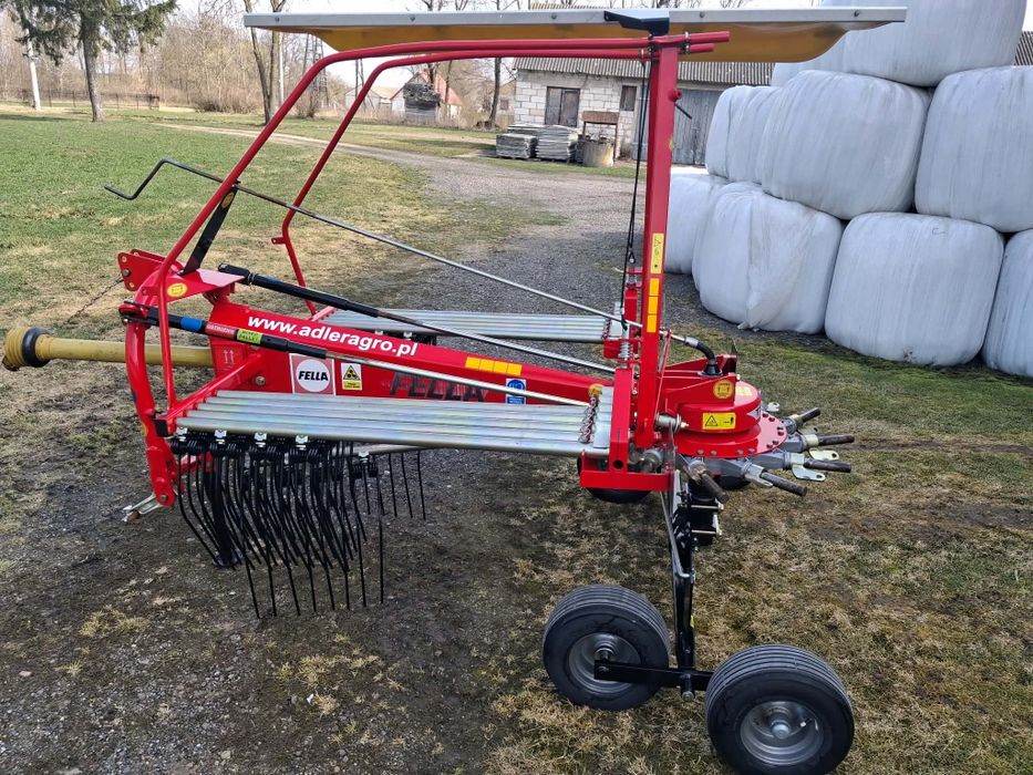 Zgrabiarka Fella 456 Nówka 2021/22r Salon PL Przewracarka 5204. Kuhn.