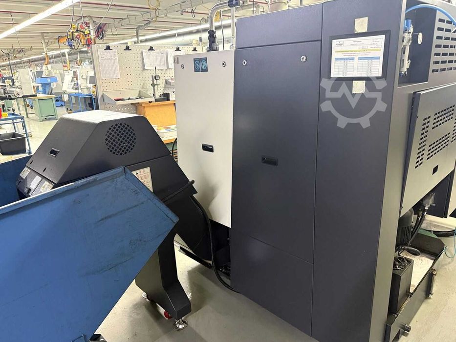 Токарний верстат з ЧПУ  HWACHEON CUTEX - 160 B MC, 2014 рік, вісь С, задня бабака, оснащення, в наявності.