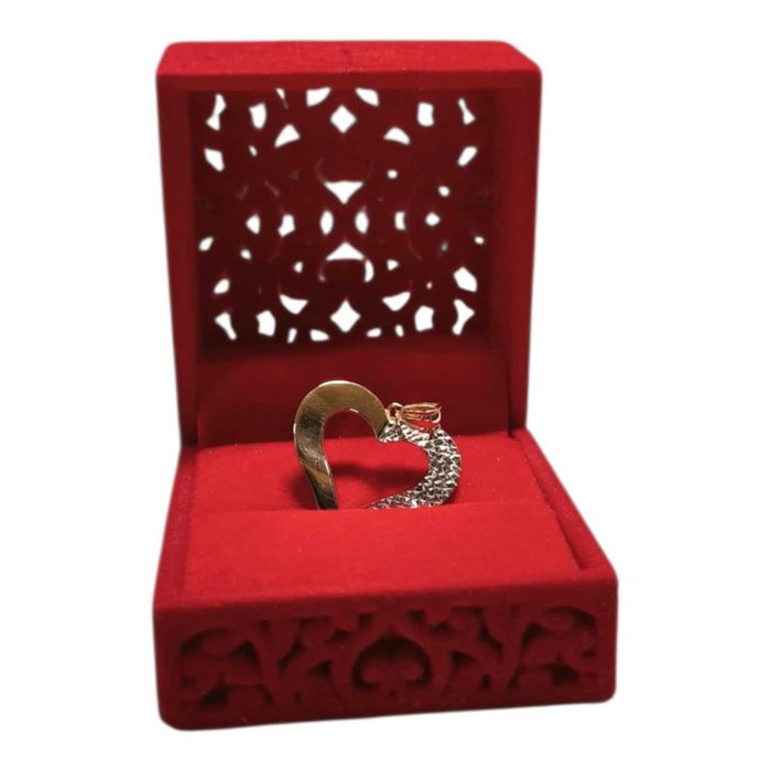 złota zawieszka serduszko 585 1,82g