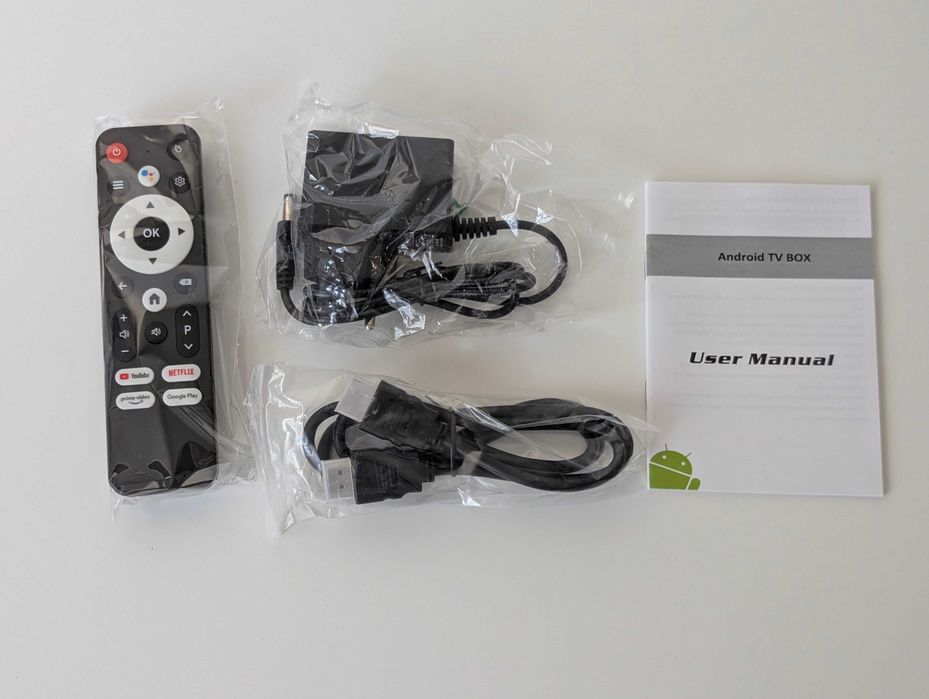 TV Box Android ATV 14 | 4K | 1+8G (2+16G) | WiFi 6 | Google Assistant | H96 Max RK3518