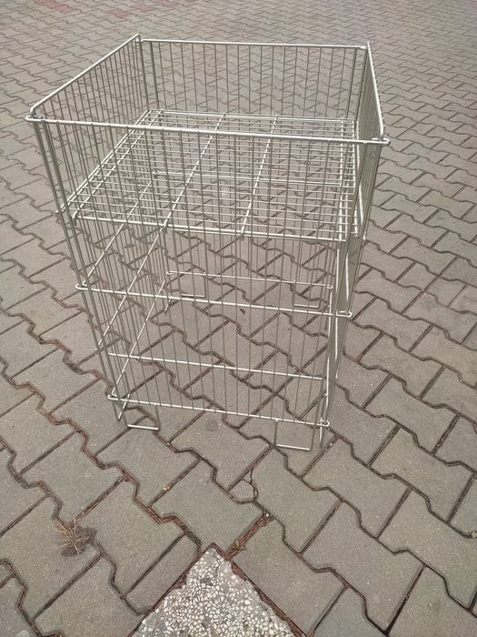 Kosz metalowy składany