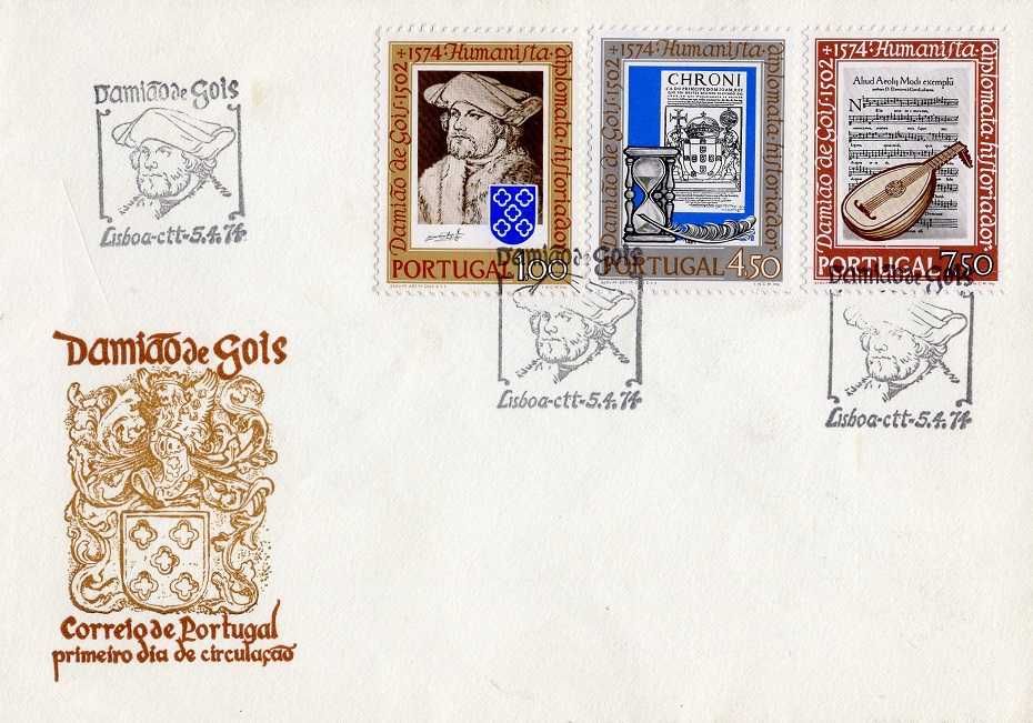 Portugal - 1974apr05 = Damião de Góis