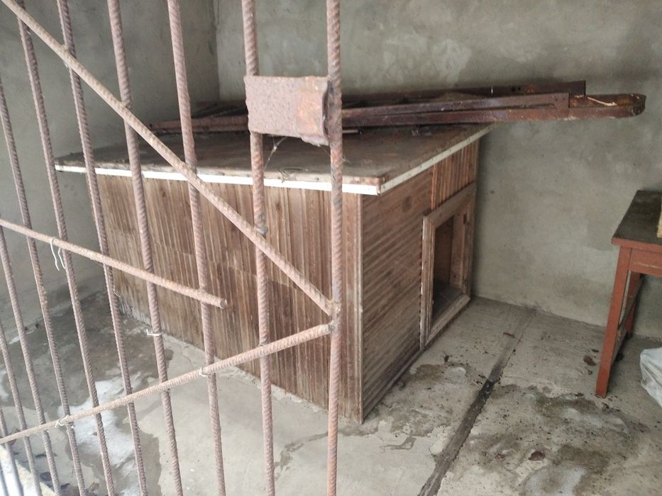 Будка для великої собаки, подвійні стінки