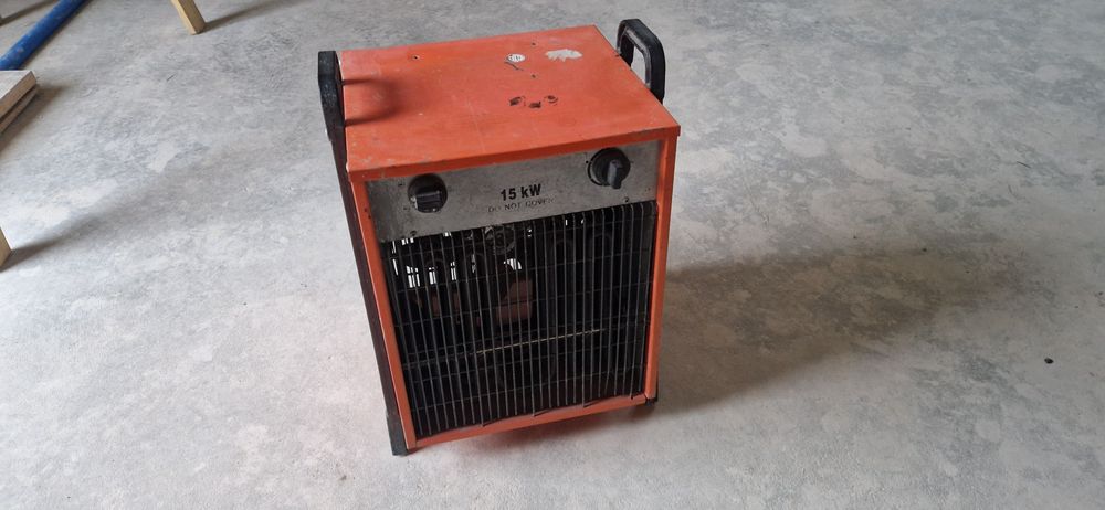 Nagrzewnica 15kW, termostat, regulacja mocy