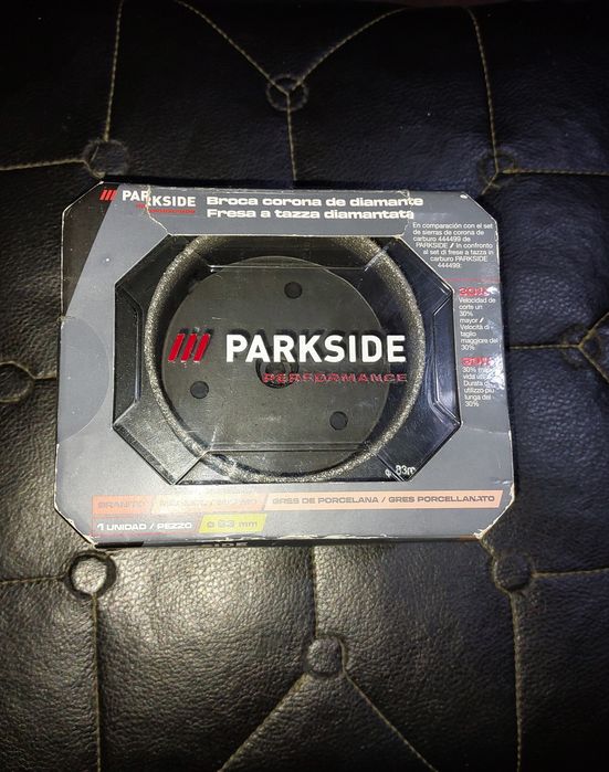 Алмазна коронка 83 мм.(М14) Parkside Performance HG 11166 в кейсі.