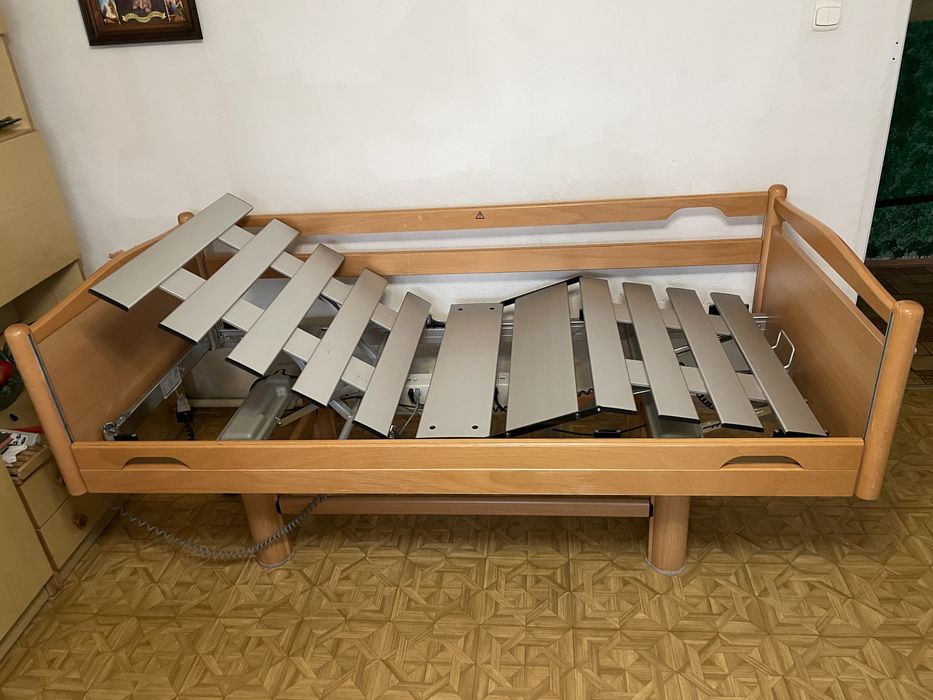 Łóżko Rehabilitacyjne Elektryczne na Pilota